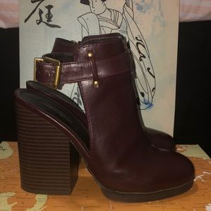 Forever 21 Block Heeled Booties